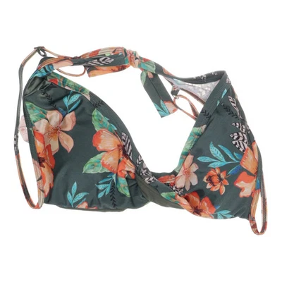 C&A, Bikinioberteil, Größe: M, Grün/Mehrfarbig, Blumen, Damen #Hqm - Bild 1 von 4