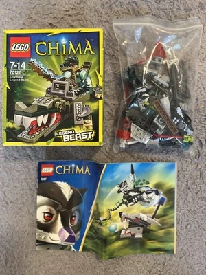 LEGO LEGENDS OF CHIMA: Krokodil Legend-Beast 70126 sowie 70107  - Bild 1 von 2