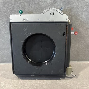 Sinar Normal Copal Cierre-Obturador-Cierre Central - Probado - Imagen 1 de 3