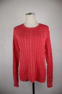 POLO RALPH LAUREN MAGLIONE MAGLIA DONNA TG XL WOMAN SWEATER VINTAGE COTONE - Picture 1 of 11
