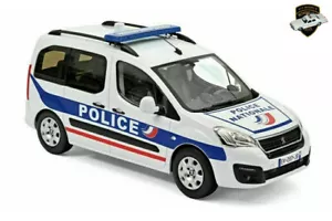PEUGEOT PARTNER II 2017 - Voiture police nationale France - 1/18 NOREV 184891 - Bild 1 von 1