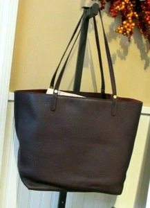 GiGi New York Tori Tote Large Leder weich ungefüttert burgund NEU - Bild 1 von 9