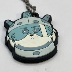 Ricky and Morty Adult Swim Snowball the Dog PVC Rubber Keychain Cartoon Network - Picture 1 of 6