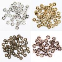 Free Ship 1000Pcs plaqué or Spacer Beads For Jewelry Making 4x4mm