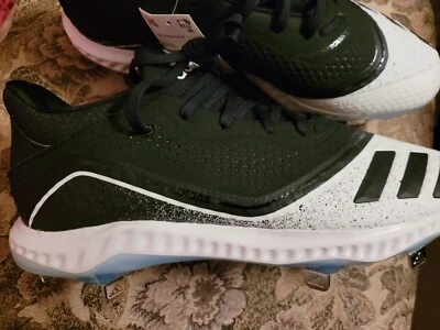 NEW Size 10.5 Adidas Icon V Bounce Cleats Women's Softball Black G28305 NIB - Image 1 of 4