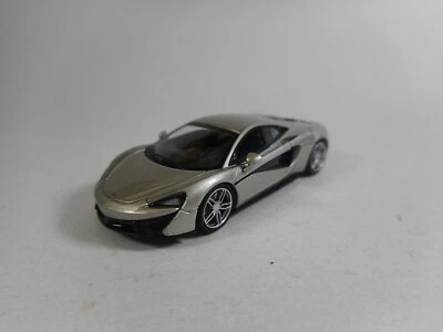 Minichamps 1:87 Mclaren 570 S Argento Modello Finitto - Immagine 1 di 4