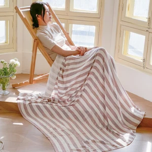 Travel Blanket Summer Quilt Bed Cover Flat Sheet Pure Bamboo Fiber Cool Towel - Picture 1 of 84