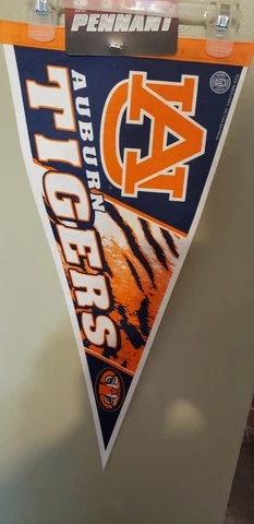 AUBURN TIGERS SEC  NCAA FELT PENNANT 6/5/22 Cover
