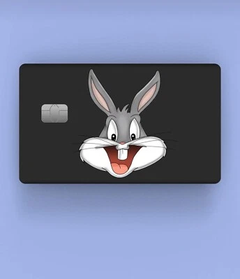 Bugs Bunny Credit Card Skin / Credit Card Sticker / Debit Credit Card Cover - Image 1 of 2
