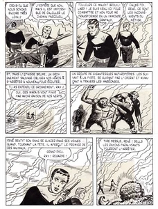 RAY COMET (FERNANDO FERNANDEZ) LA CITE VAGABONDE PLANCHE ORIGINALE PAGE 55 - Picture 1 of 1