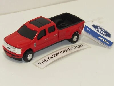 ERTL 1/64 SCALE JOHN DEERE 2017 FORD F-350 DUELIE 4X4 PICKUP RED NEW FREE SHIP - Image 1 of 2
