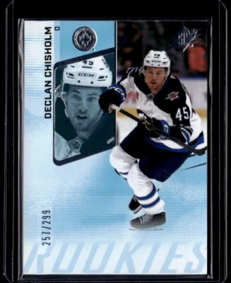 2022-23 Upper Deck SPx Declan Chisholm Rookie Base /299 #153 - Image 1 of 2