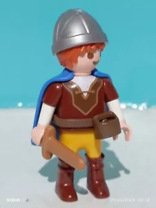 PLAYMOBIL FIGURA NIÑO MEDIEVAL CABALLEROS MEDIEVALES PRINCIPE VIKINGO NUEVO!! - Imagen 1 de 1