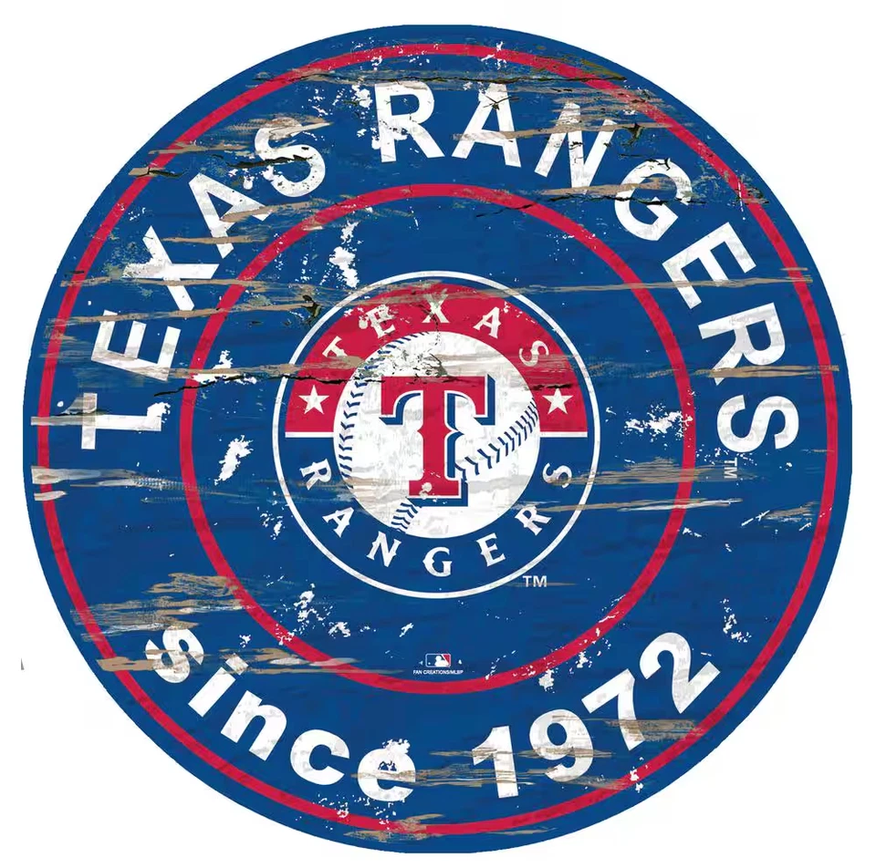 Texas Rangers MLB Weather Resistant Vinyl Die Cut Sticker Decal 12 - Image 1 of 1