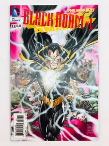 Justice League of America #7.4 fast neuwertig Variante 3D linsenförmiges Hologramm 2013 Black Adam - Bild 1 von 3