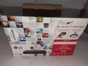 LG Wired Streaming Blu-ray Disc DVD Player BP175 with HDMI cable - Picture 1 of 6