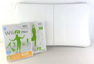 Nintendo Wii Fit Balance Board + Wii Fit Plus + Wii Fit Games | Tested + Cleaned - Picture 1 of 10