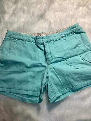 Roxy Sea Foam Green Women’s Chino Shorts Size 11 - Image 1 of 4