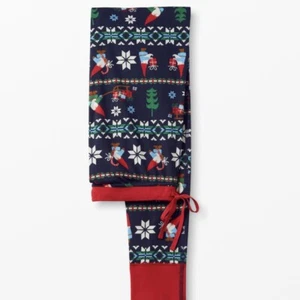 Hanna Andersson Kids Cotton Holiday Print Gnome Long John Pajama Pants, Size 12 - Picture 1 of 6