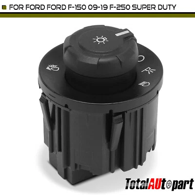 Interruptor de luz de cabeza para Ford F-150 2009-2019 F-250 F-350 F-450 F-550 Super Duty Foto 1 de 4