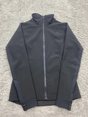 Chaqueta para mujer The North Face XS Apex Bionic Softshell cortavientos negra forrada de vellón Foto 1 de 4