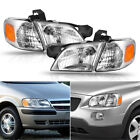 Clear Headlight Corner Lamps For Chevy Venture Silhouette Montana GM2502175 EAW Chevrolet Venture