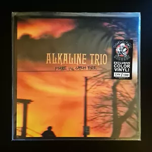 ALKALINE TRIO - MAYBE I'LL CATCH FIRE Limited Edition Numbered SPLATTER Vinyl LP - Picture 1 of 5