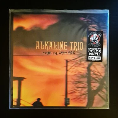 ALKALINE TRIO - MAYBE I'LL CATCH FIRE Limited Edition Numbered SPLATTER Vinyl LP - Image 1 of 4