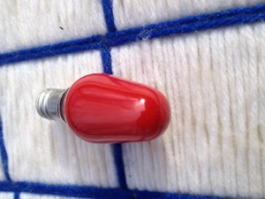 NEW USA 7w RED CHRISTMAS C7 night LIGHT bulb 7 watt 7C7 industral indicator E12 - Picture 1 of 8