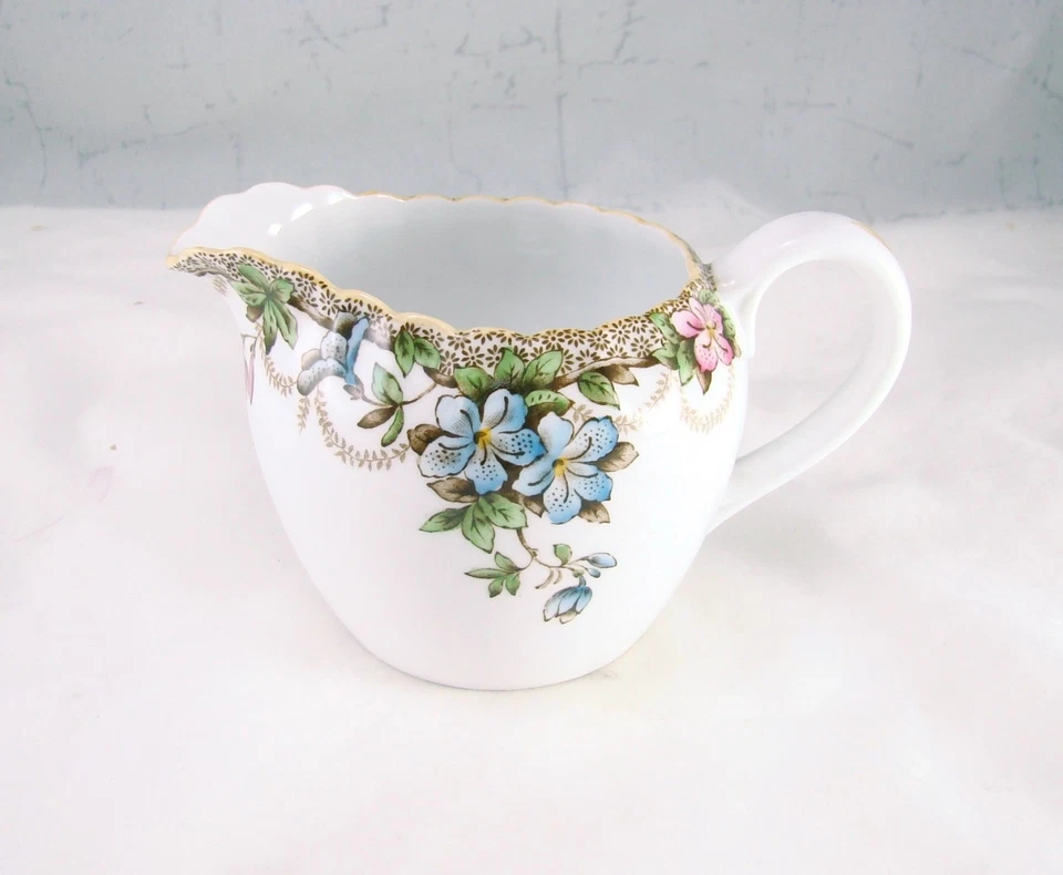 Crémier Spode En Porcelaine D'Os ELOISE (Y7863) EXCELLENT - Photo 1/4