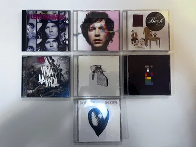 Alt Rock and Pop CD lot of 7: Beck, Lemonheads, Coldplay, Foo Fighters Foto 1 de 4