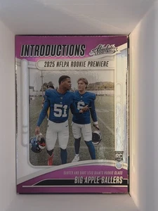 2025 Panini Absolute Introductions Big Apple Ballers RC Giants Rookie Card - Picture 1 of 2