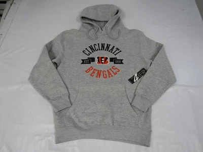 New Cincinnati Bengals EST 1968 Womens Size M Medium Gray Hoodie - Image 1 of 3