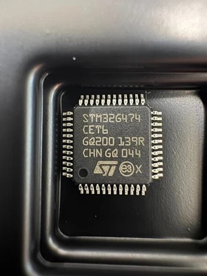STM32G474CET6 Cortex-M4 170MHz MCU HRTIM CORDIC LQFP-48 1pc New - Image 1 of 2