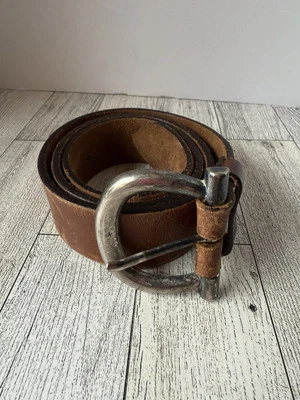 Cinturón Donna Karan Vintage Cuero Italiano Talla Mediana **Leer y Ver Fotos** Foto 1 de 4
