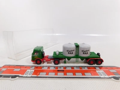 Wiking Modello Speciale H0 1:87 Silos Autoarticolato MB Franco Kalk Kliem Mint # - Immagine 1 di 4