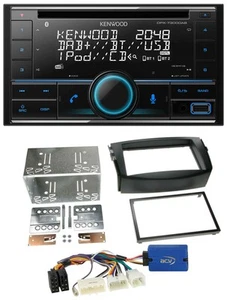 Kenwood CD 2DIN DAB USB MP3 Bluetooth Autoradio für Toyota RAV 4 2011-2013 28 Pi - Bild 1 von 9
