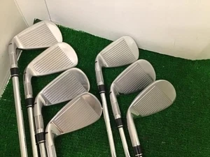 TaylorMade M6 Iron Set 5-9,Pw,Sw 7pc Flex Stiff REAX 85 Steel Steel - Picture 1 of 6