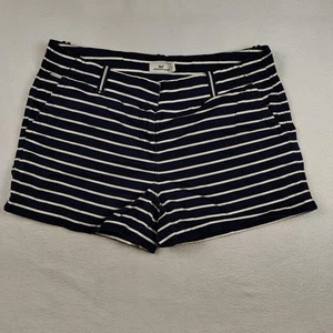 Vineyard Vines Shorts Womens 10 Stripe Stretch Classic Nautical Preppy Summer - Picture 1 of 8