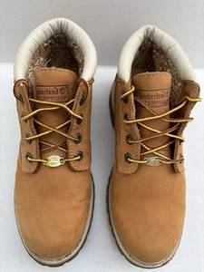 Timberland Nellie Waterproof Chukka Boots Womens Size 7.5W Leather Brown(Wheat) - Picture 1 of 14