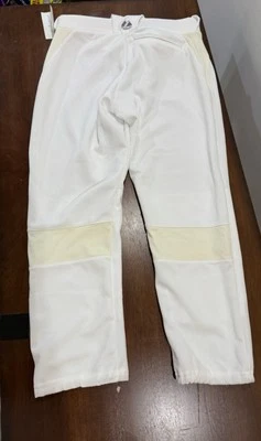 Women's Majestic Cool Base White Baseball Softball Pants (M) - Image 1 of 4