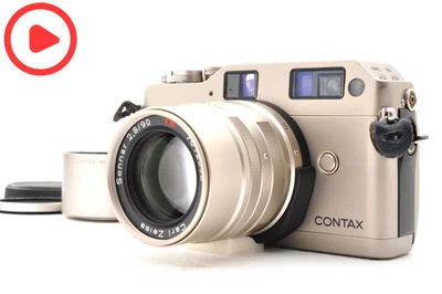 Contax G1 Kamera Zeiss 90mm f2.8 Sonnar T Objektiv Entfernungsmesser aus... - Bild 1 von 4