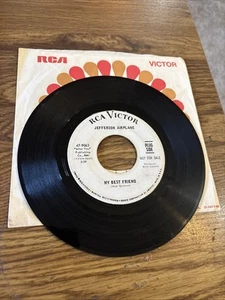 Jefferson Airplane My Best Friend/ How Do you Feel 7" Promo RCA Victor 47-9063 - Imagen 1 de 2