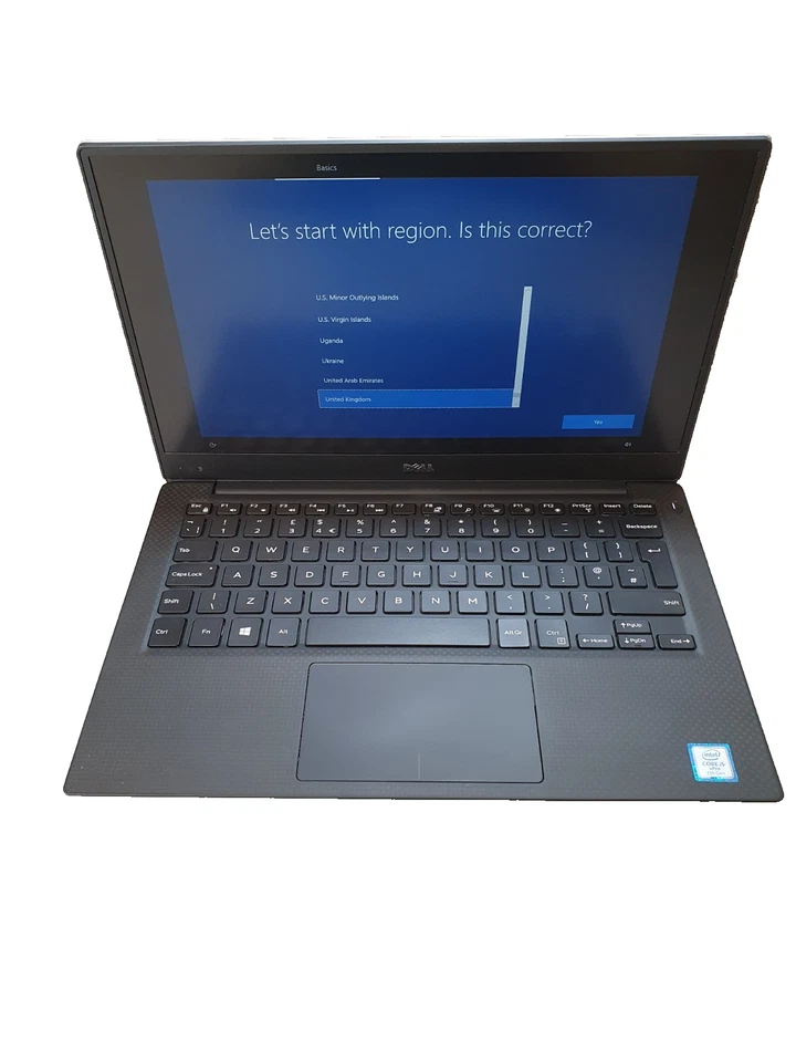 Dell XPS 13 9360 i5-7300U @ 2.6GHz 8GB LPDDR3 256GB NVMe Grade C EE1507 - Image 1 of 4