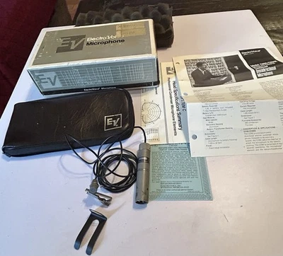 Electro Voice Co90 Minuture Condensador Lavalier, Micrófono Solapa Con Estuche LO-Z Foto 1 de 4