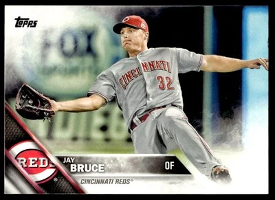 2016 Topps #199 Jay Bruce Cincinnati Reds Baseball - Image 1 of 2