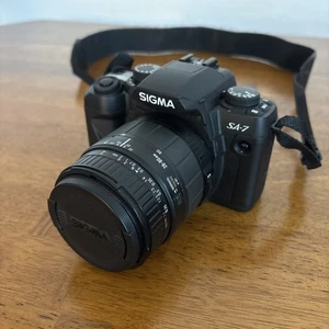 Sigma SA7N SLR Film Camera with 28-80mm Lens And Strap  - UNTESTED - Picture 1 of 16
