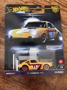 HOT WHEELS CAR CULTURE '71 PORSCHE 911 (Amarillo) - Imagen 1 de 2