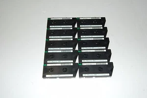 10 IBM MAGSTAR MP FAST ACCESS LINEAR TAPE C-FORMAT CARTRIDGE GREEN TAB 08L6187 - Picture 1 of 12