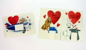 Valentine Cards Vintage Lot 1988 Planters Lifesavers Co. Candy - 3 Designs - Picture 1 of 1